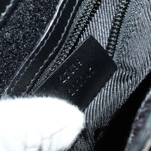 GUCCI GG Canvas Shoulder Bag Black 27639 Auth ep7170 - Picture 10 of 16